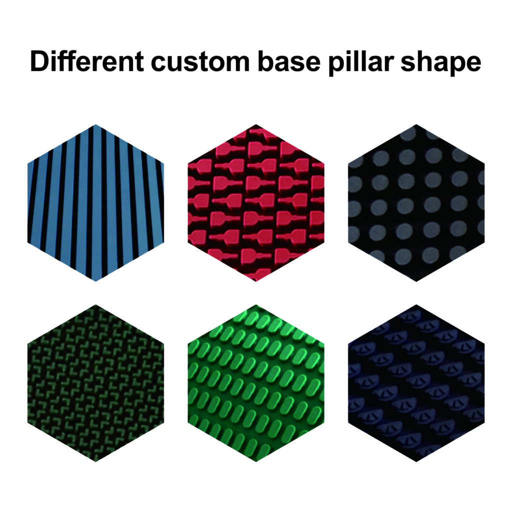 Custom brand rubber bar mat