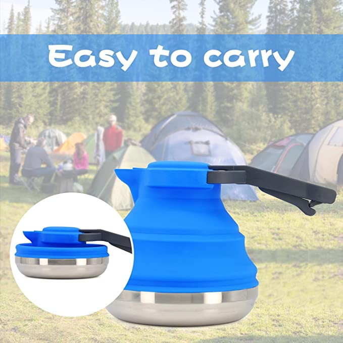 Collapsible Camping Kettle for Hiking