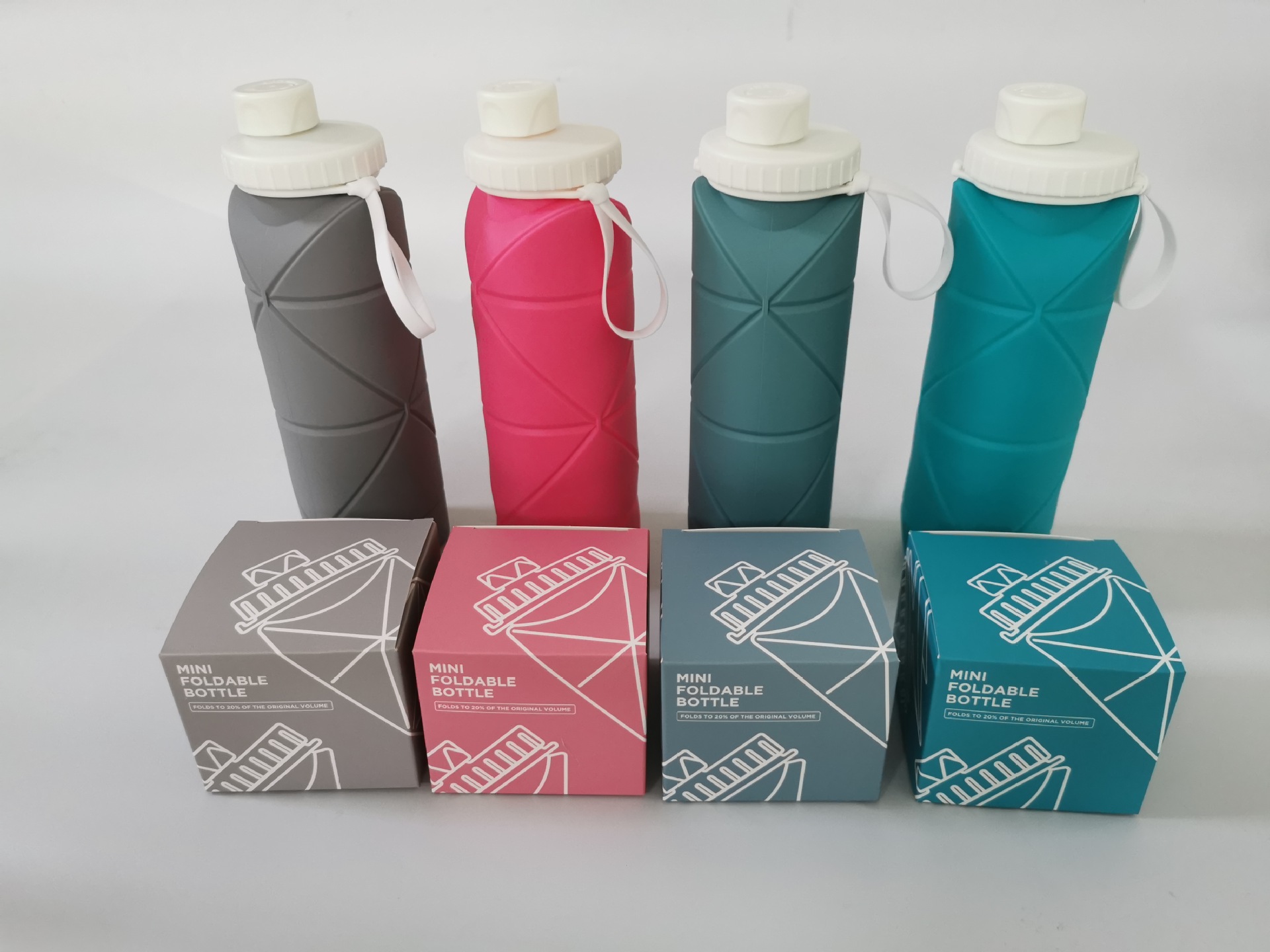 silicone hiking bottle