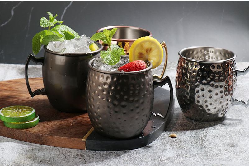 stainless steel wine cups