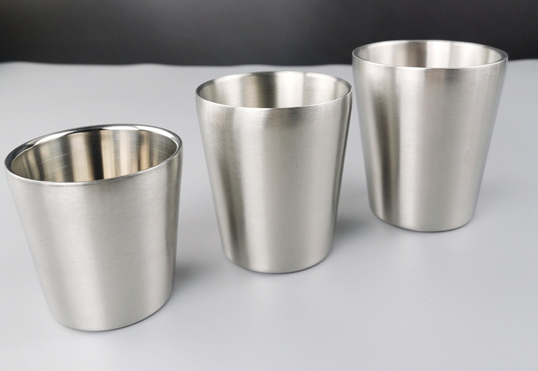 stainless steel coffee mug