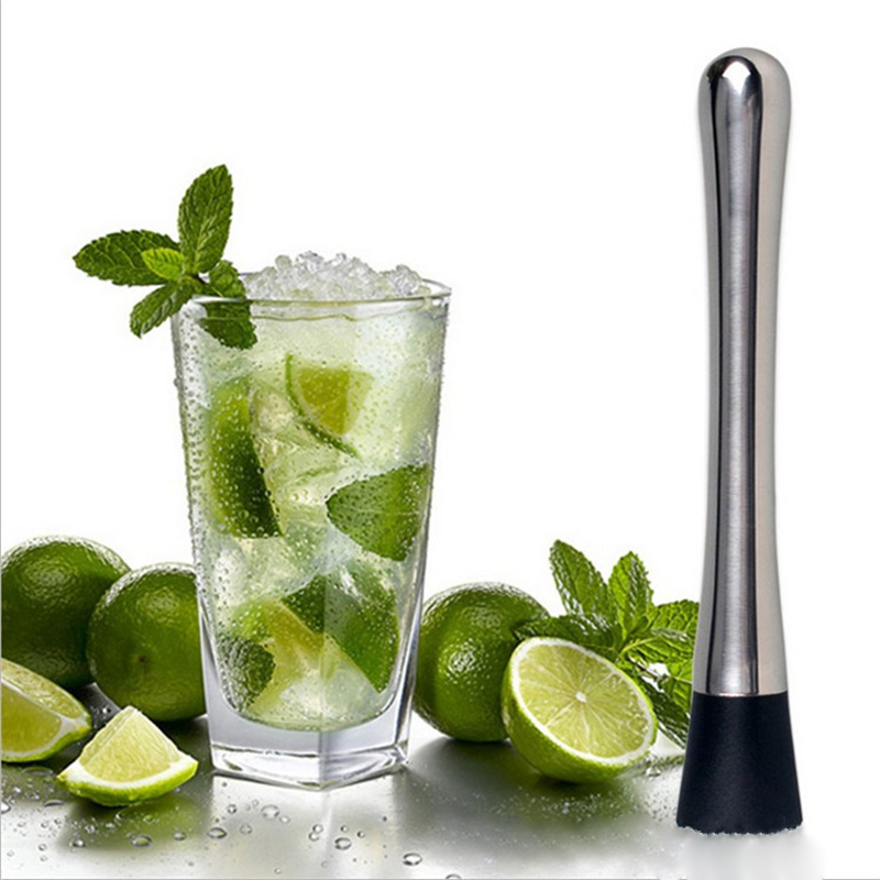 Stainless Steel Cocktail Muddler Lemon Hammer