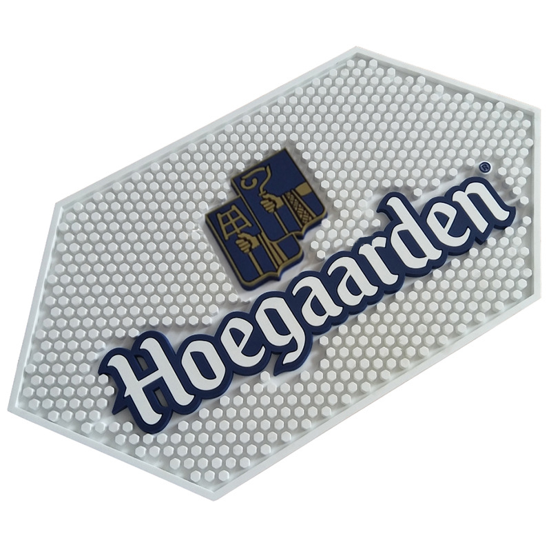 Hoegaarden small size rubber beer bar mat