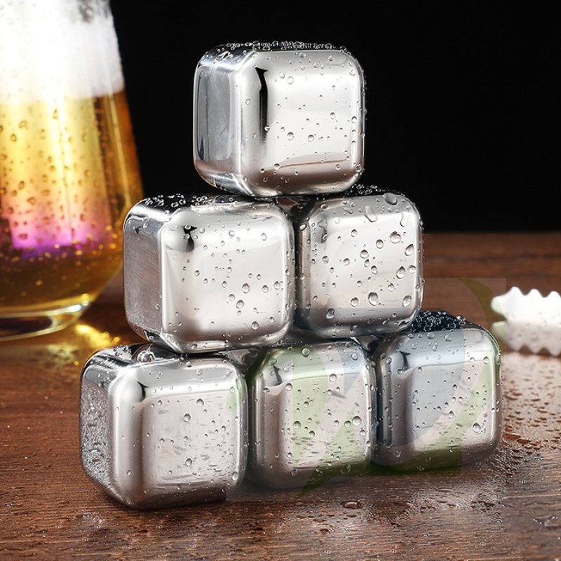 Metal Wine Ice Cubes