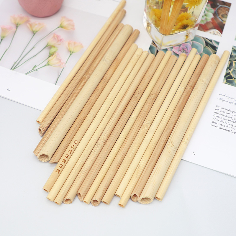 reusable bamboo drinking straw