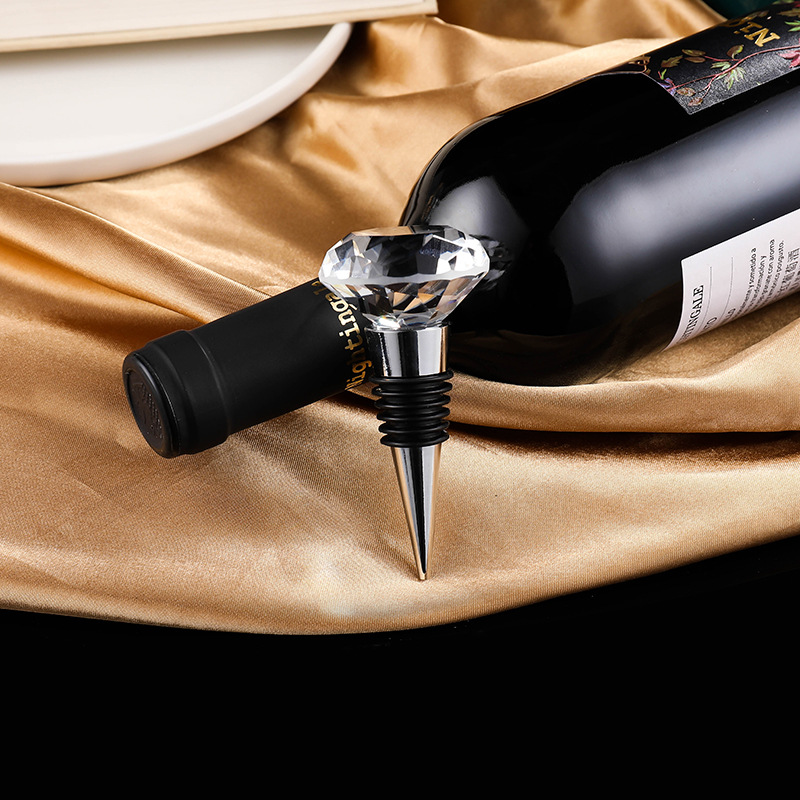 diamond wine stopper