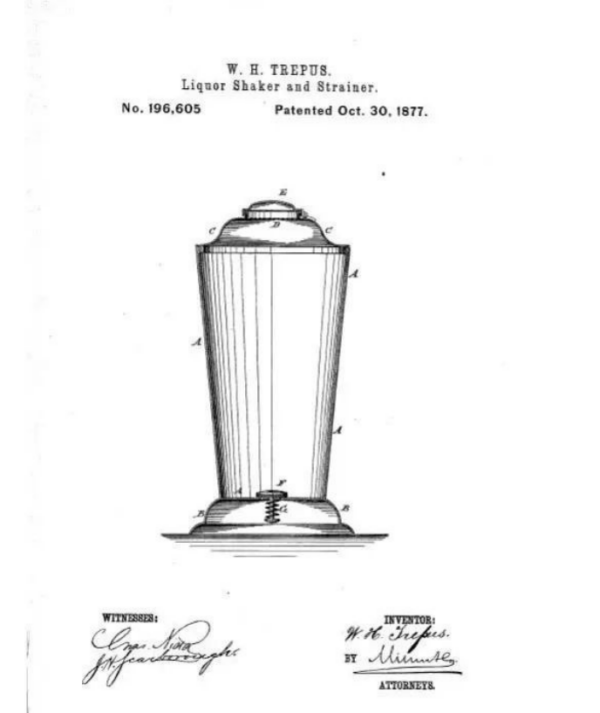 Who invented the shaker