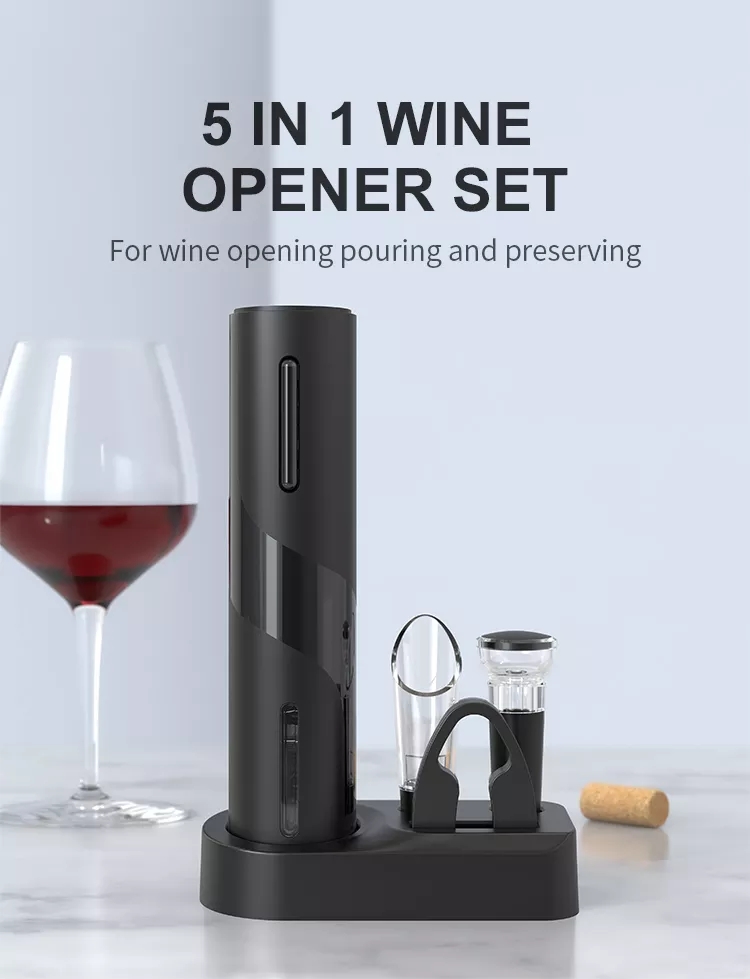 Electric Wine Opener Set