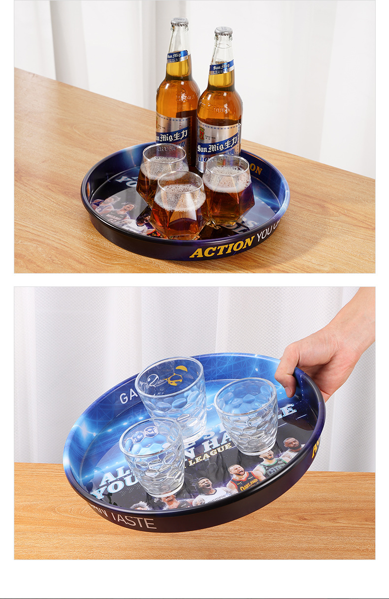 customer logo bar serving tray