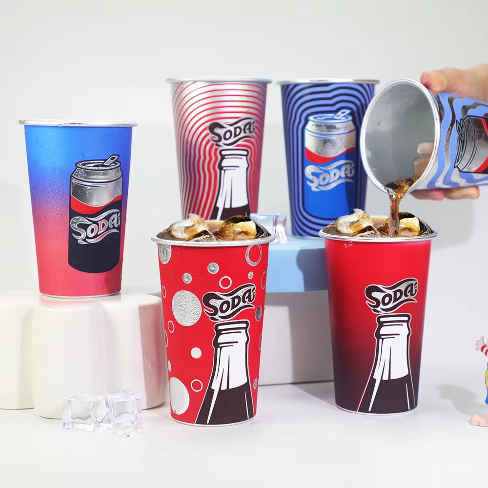 Sublimation Aluminum Customized Cup